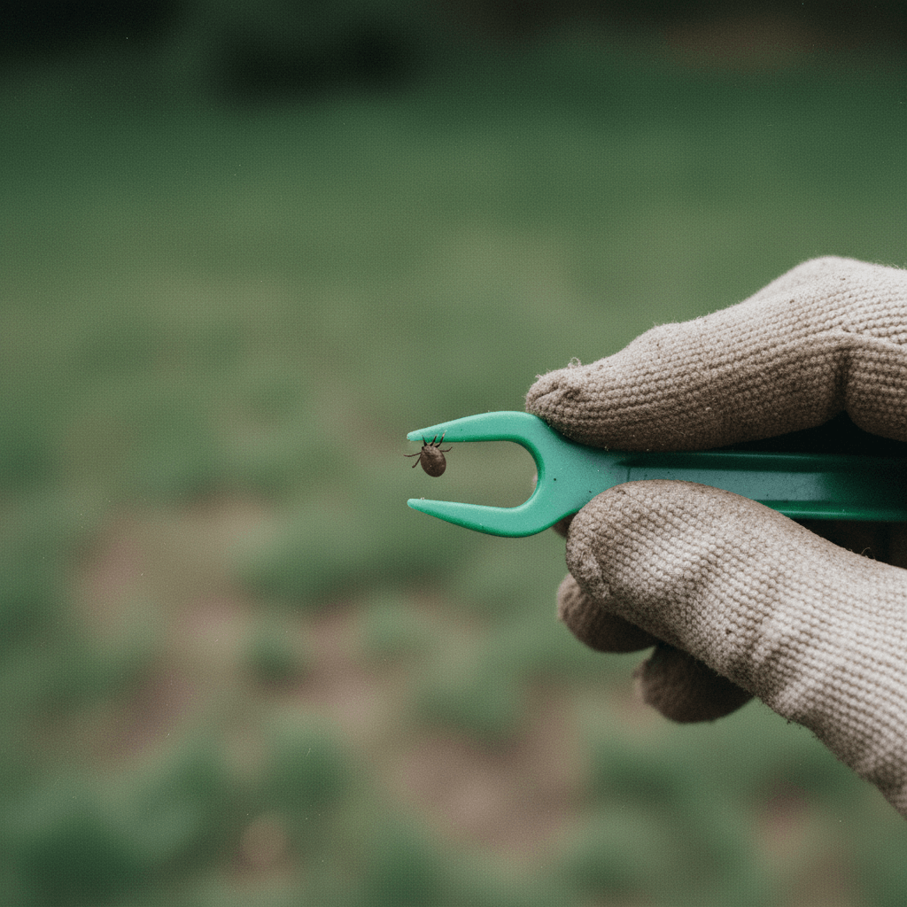 Zeckenbekämpfung im Garten
